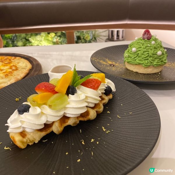 必點牛角包窩夫😍👍🏻