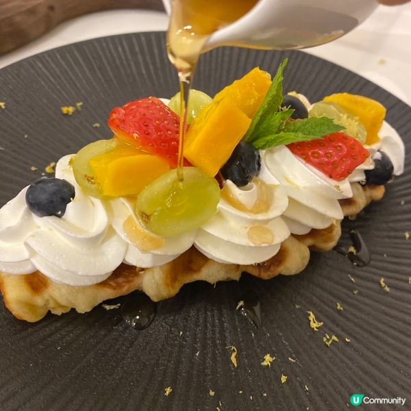 必點牛角包窩夫😍👍🏻