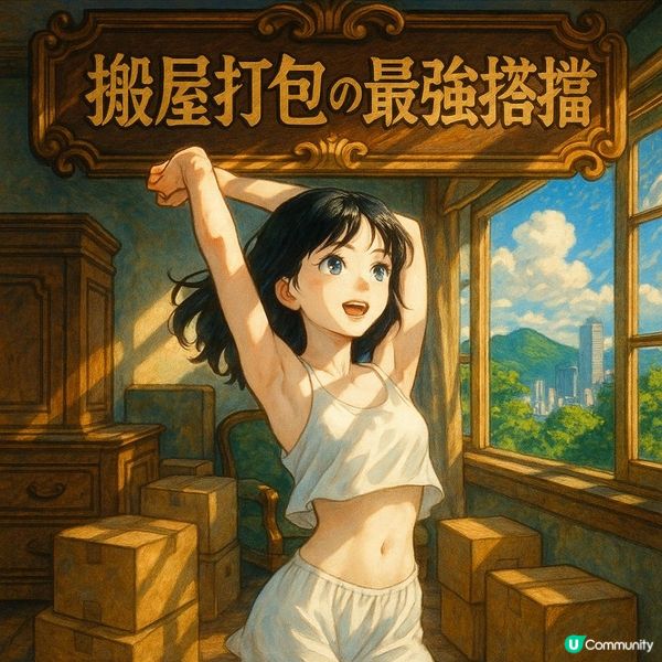🎁【搬屋打包の最強搭檔】搬屋打包唔再煩｜代客裝箱拆箱服務救星現身！香港人最愛無痛搬家新選擇