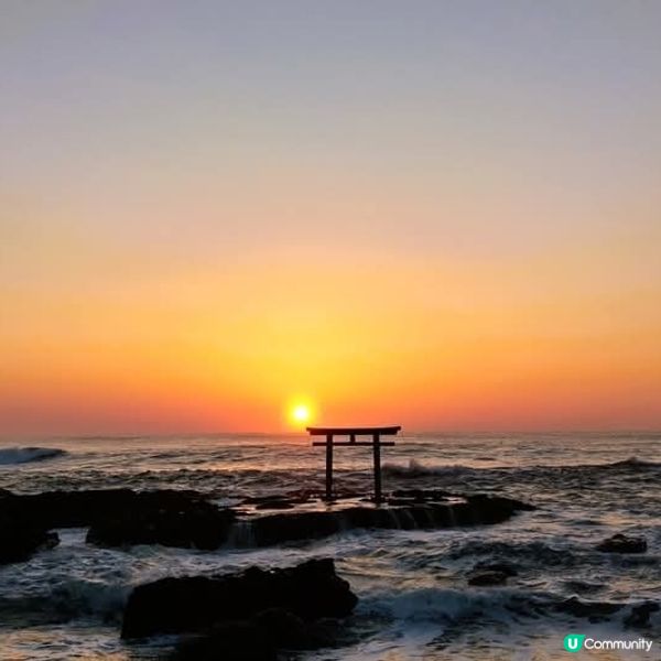 大洗磯前神社🌅 日出紅太陽，早起值唔值？
