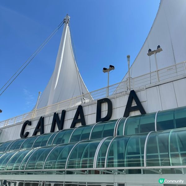 温哥華打卡第一站🇨🇦 Canada Place📸