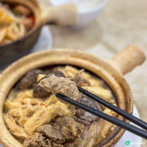 煲仔齋菜健康又好食😋