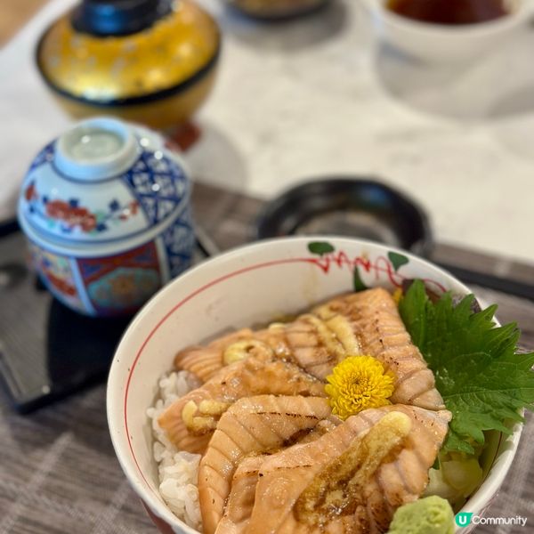 海景靚料！高質日式料理🤤 必食三文魚丼！🍣