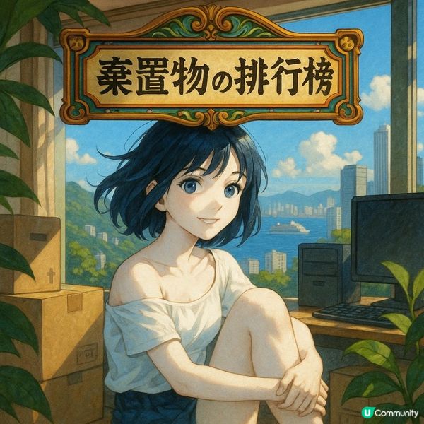 🧙🏼‍♂️【棄置物の排行榜】斷捨離の實操筆記｜搬屋等於斷捨離？香港人搬屋5件最唔捨得丟嘅物品排行榜公開！