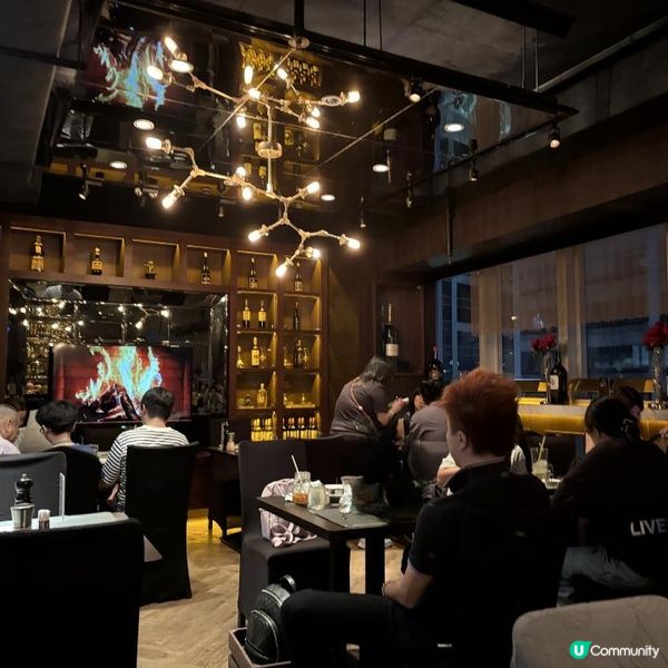 情調好氣氛樓上優質扒房西餐廳🌹