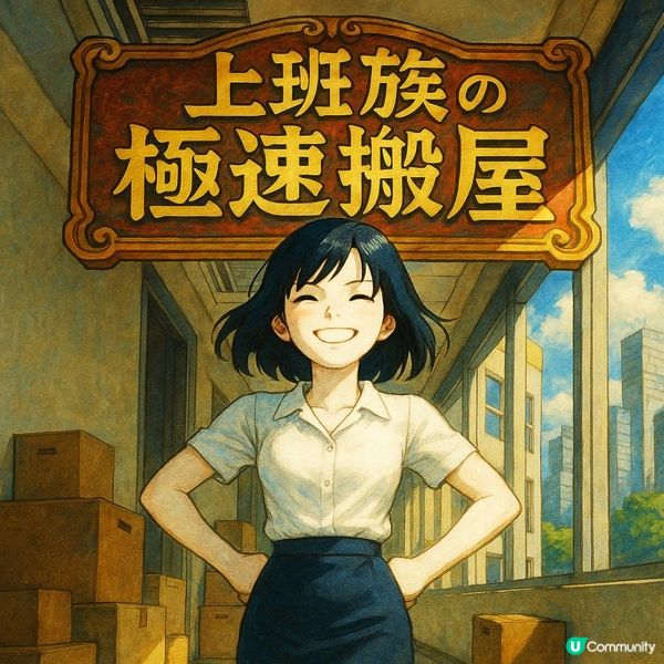 🧑🏻‍💼【上班族の極速搬屋】搬屋後仲要返工？上班族極速搬屋一日攻略｜唔請假都搬得掂！