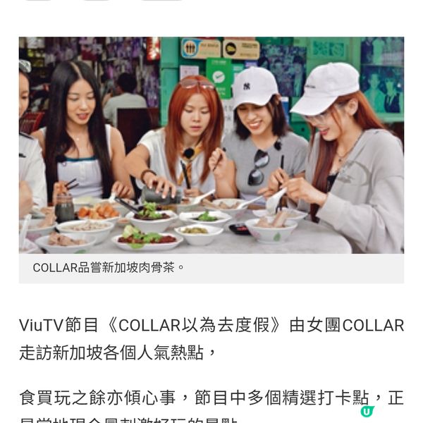 COLLAR新加坡食買玩攻略必食星級肉骨茶體驗室內懸浮飛行