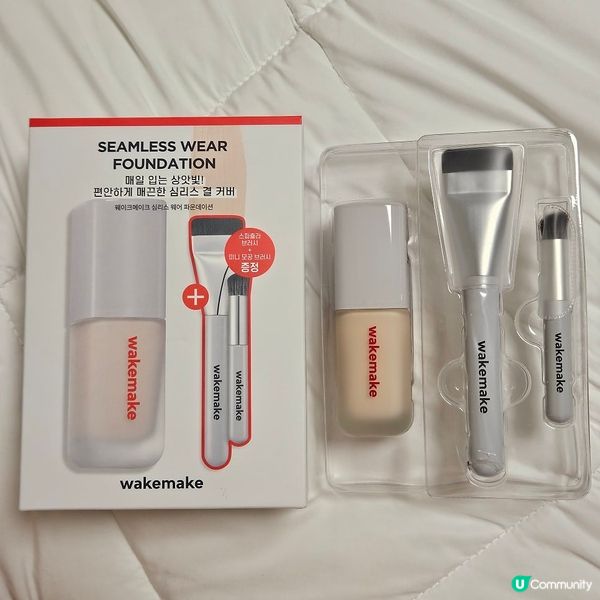 【🇰🇷韓國美妝實測】WakeMake無縫粉底