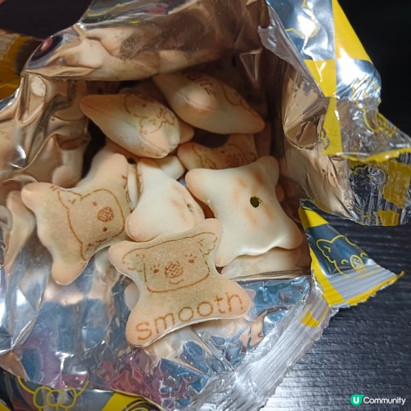 抹茶味樂天熊仔餅