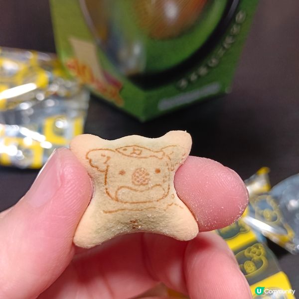 抹茶味樂天熊仔餅