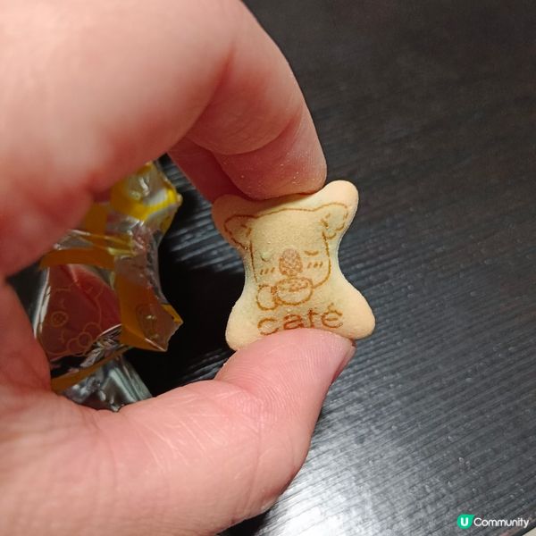 抹茶味樂天熊仔餅