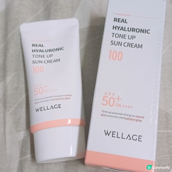 透明質酸防曬霜☀️！一瓶搞掂晒！✨