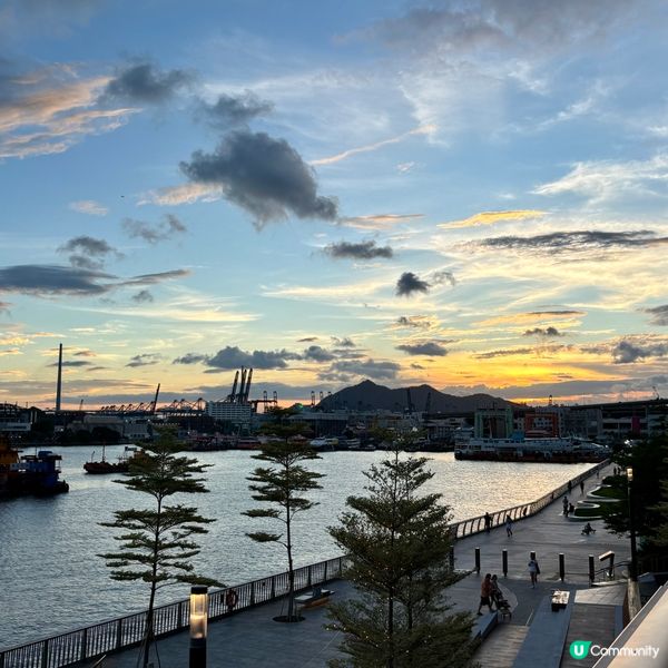 長沙灣•靚海景加日落 必食蜜瓜窩夫