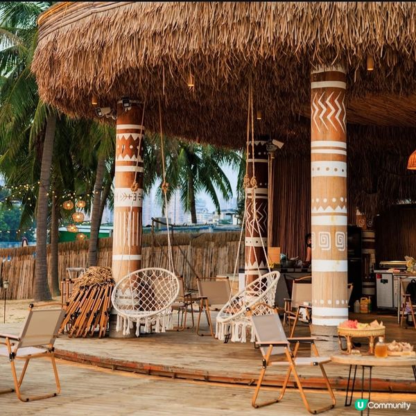 親子度假🌴深圳灣燃椰林！🏖️