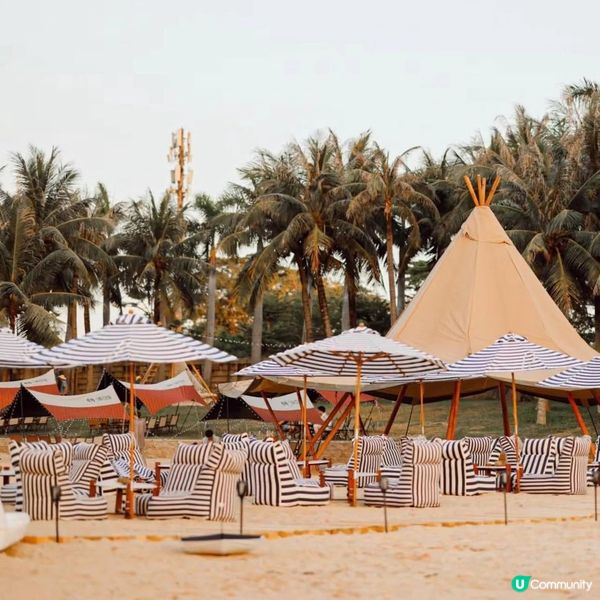 親子度假🌴深圳灣燃椰林！🏖️