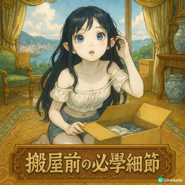 🧐【搬屋前の必學細節】做得好，搬完都唔會亂晒籠！