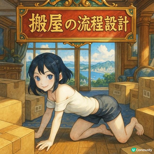 ✍️【搬屋の流程設計】搬屋前要知！點解香港人搬屋成日唔順？原來成個流程要咁諗！