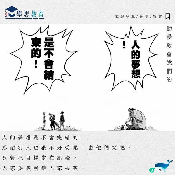 動漫教會我們的……《海賊王》丨中文sba/閱讀報告/讀後感/文學賞析/詩詞