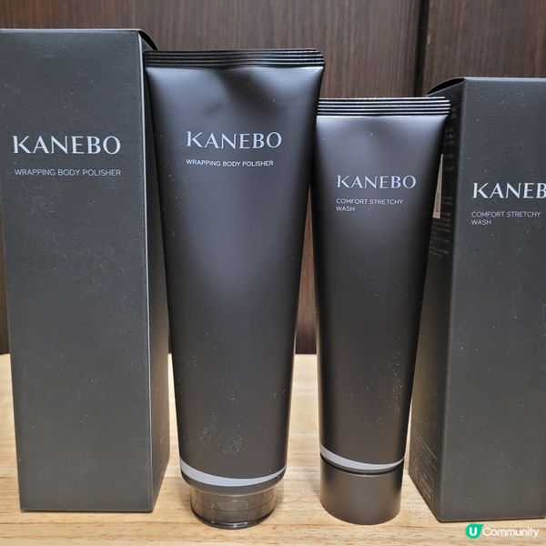 Kanebo 盈潤潔面霜，亮澤身體磨砂膏，洗出水潤光澤✨！