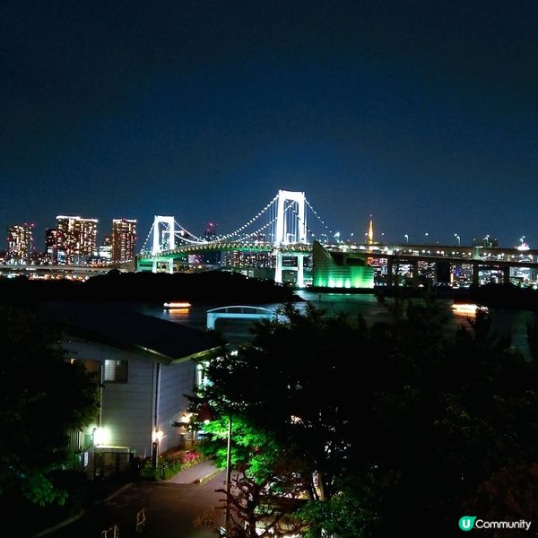 真夏日台場吹風🌬️！晚間散策超舒服！😎