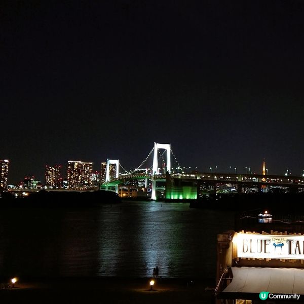 真夏日台場吹風🌬️！晚間散策超舒服！😎