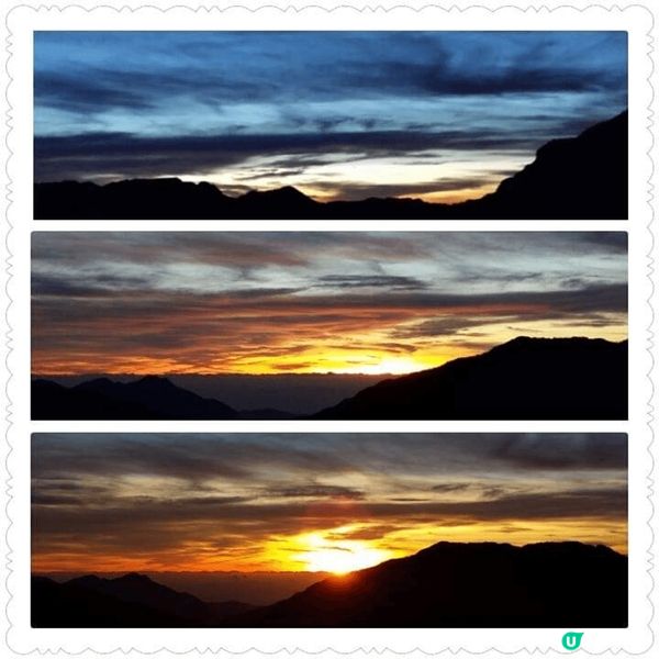 去台中，大推合歡山的雲海和日出，雖然要零晨捱眼訓，但睇到甘靚...