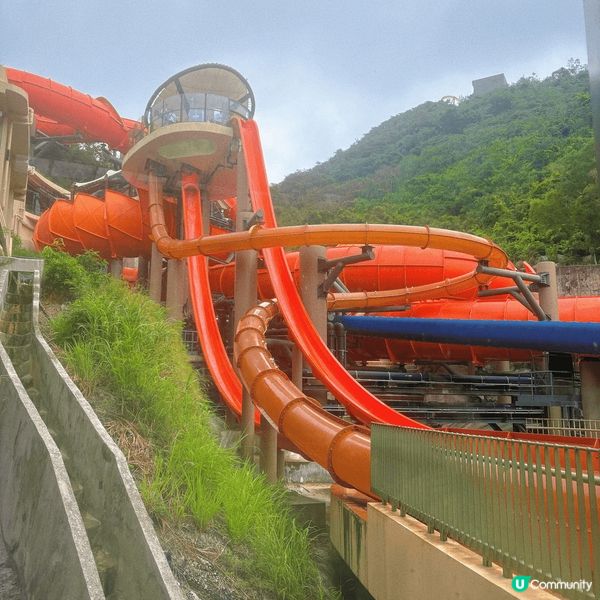 📸打卡位1 : 海洋公園水上樂園