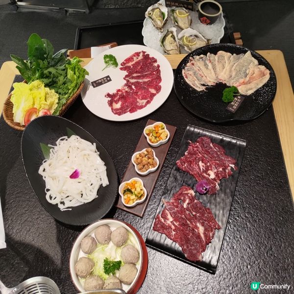 深圳必食人氣潮汕牛肉火鍋🔥八合里黑金店品質極高💜