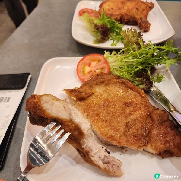 元朗冰室厚豬扒！😋 港式滋味🤤