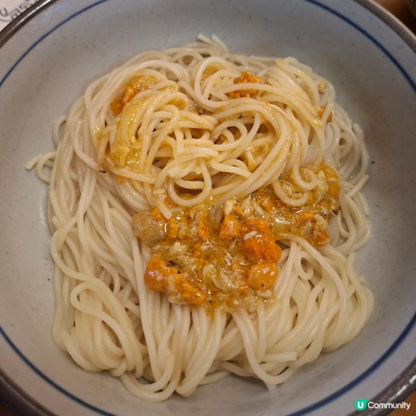 蟹黃撈麵深圳皇庭廣場🤤無限追加麵底😍