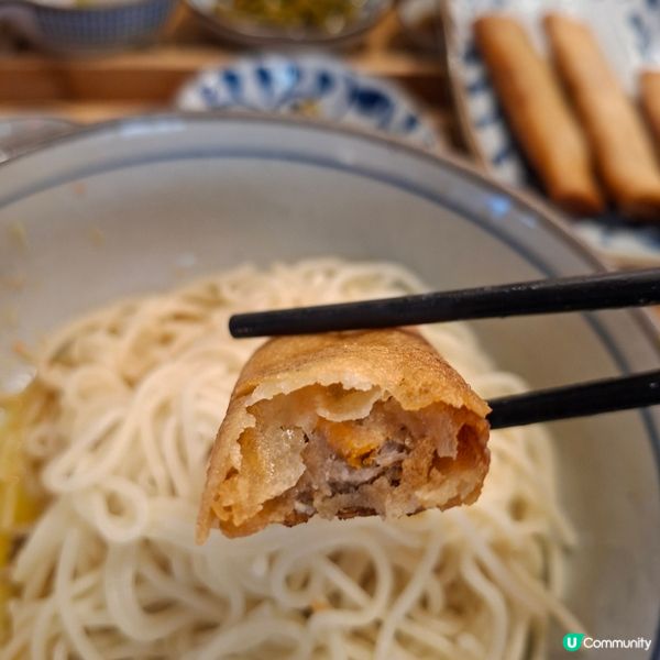 蟹黃撈麵深圳皇庭廣場🤤無限追加麵底😍