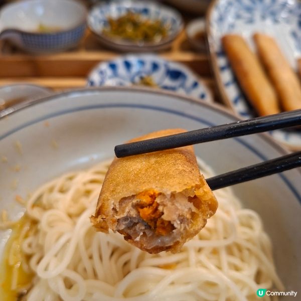 蟹黃撈麵深圳皇庭廣場🤤無限追加麵底😍