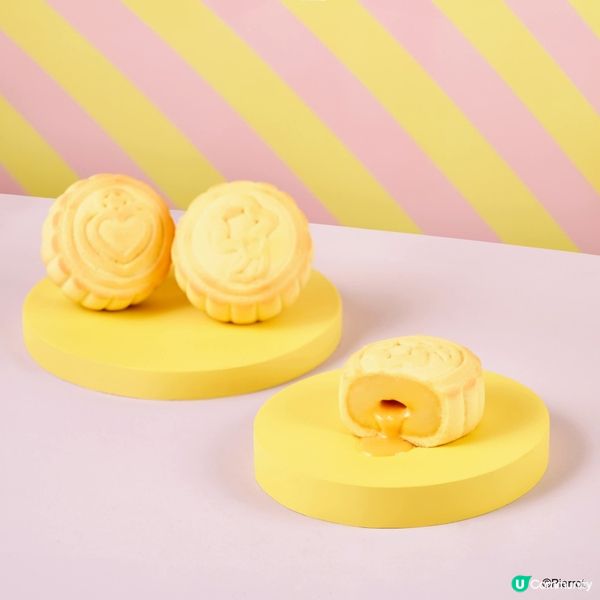 流心奶黃月餅！小忌廉迷必搶💖✨