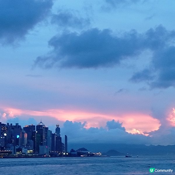  維港夕陽無限好！天星小輪打卡📸🌅 靚到爆！