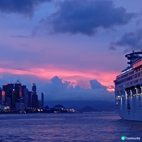  維港夕陽無限好！天星小輪打卡📸🌅 靚到爆！