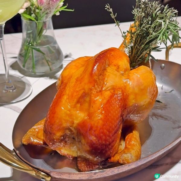 $528米芝蓮主廚新店🥳超靚既焗雞🐥