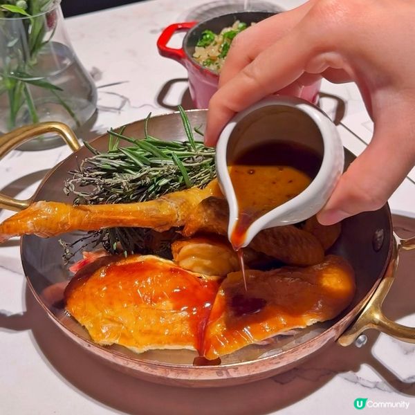 $528米芝蓮主廚新店🥳超靚既焗雞🐥