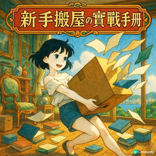 🌟【新手搬屋の實戰手冊】搬家零經驗？唔驚！初次搬屋實戰手冊📦新手必讀：唔使求人都可以搬得穩陣！