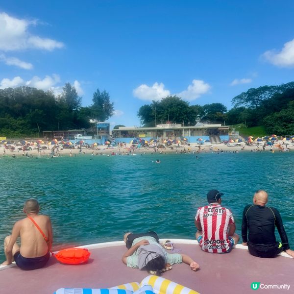 半月灣🏖️玩水記！水清沙幼勁開心🥳