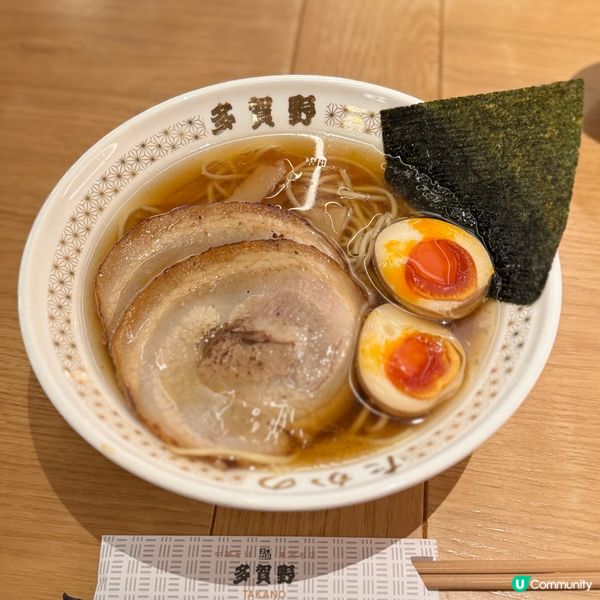 過江龍拉麵🍜！湯底香醇唔油膩😋！