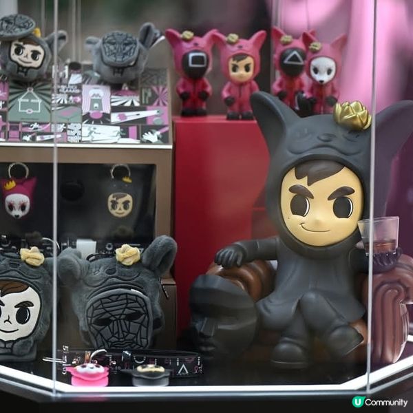 朗豪坊KYUBI X SQUIDGAME Popup Sto