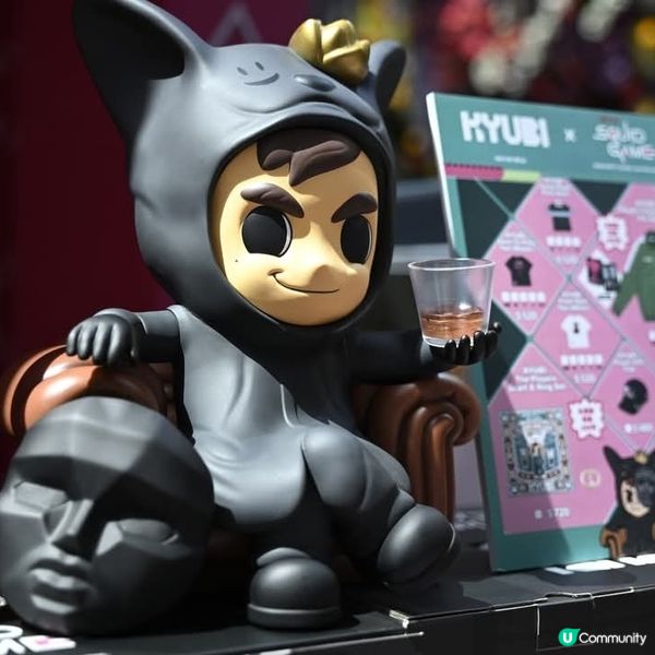 朗豪坊KYUBI X SQUIDGAME Popup Sto