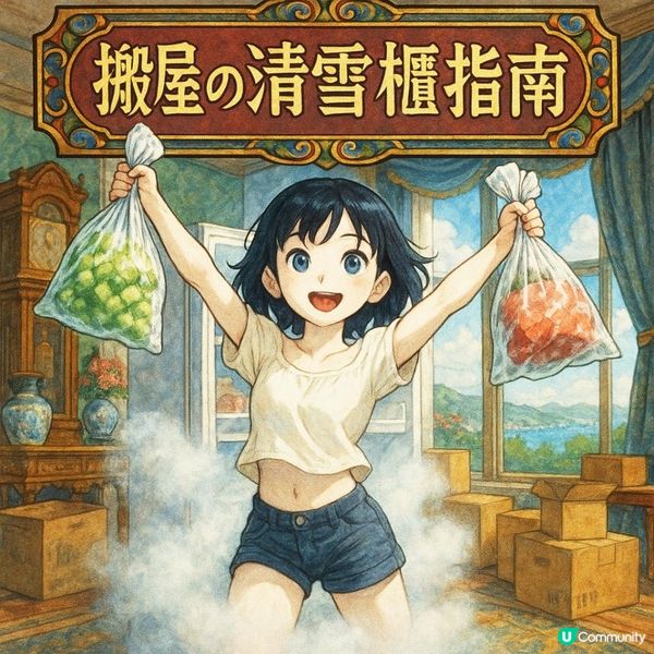 🍧【搬屋の清雪櫃指南】搬屋前最易忽略的準備！香港人專屬「雪櫃清空攻略」，唔做會後悔！