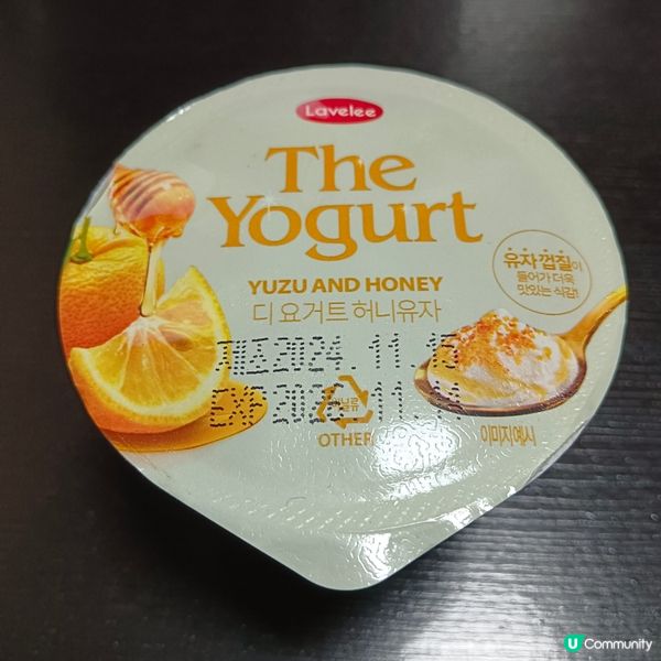 韓國Lavelee柚子蜜糖味froyo