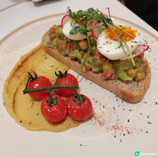 旺角café聚～推介意大利飯+牛油果多士🤤