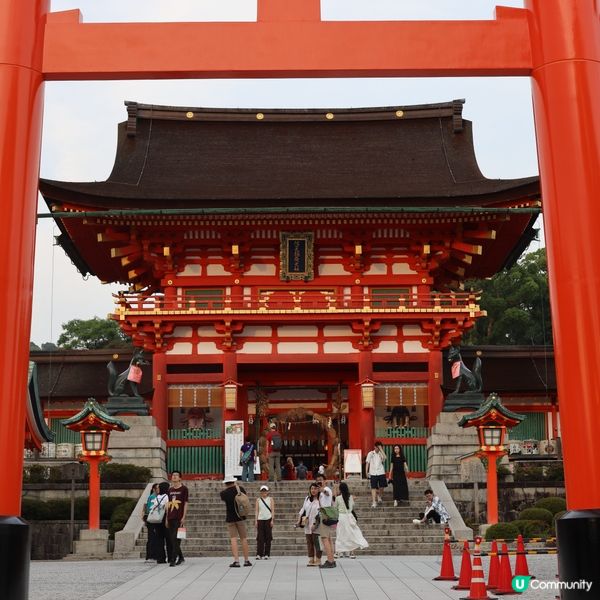 京都好去處⛩️伏見稻荷神社