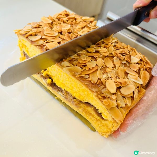 深水埗經典古早味蛋糕🤤！幸福滋味😋！