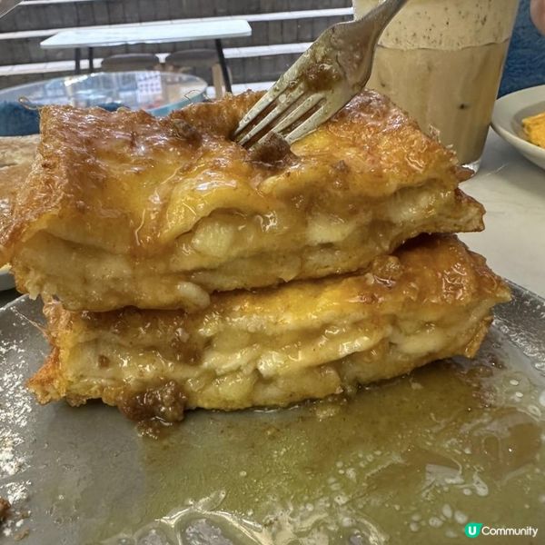 好味蘋果西多士😍🩷