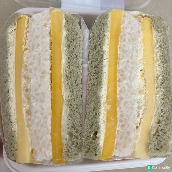 盒馬椰香芒果三文治