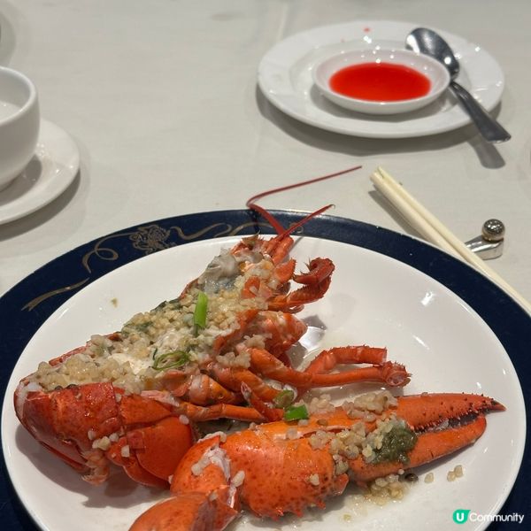 🇨🇦麒麟海鮮酒家：原隻鮑魚龍蝦餐，超正🤤👍